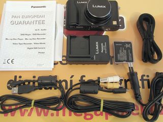 Panasonic Lumix DMC-LX5 + autom. krytka + redukce na filtr + UV filtr 52mm!