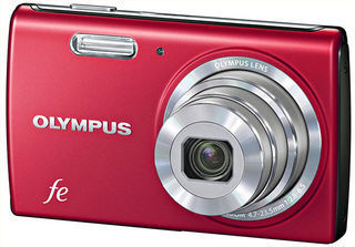 Olympus FE-5040 červený