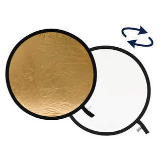 Lastolite odrazná deska kulatá 30cm zlatá/bílá