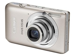 Canon IXUS 115 HS stříbrný + 4GB karta + pouzdro DF11 zdarma!