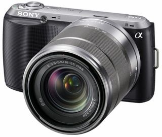 Sony NEX-C3 černý + 18-55 mm + 55-210 mm
