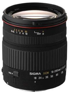Sigma 18-200 mm F 3,5-6,3 DC pro Sony + utěrka Sigma zdarma!