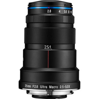 Laowa 25 mm f/2,8 2,5-5X Ultra-Macro pro Canon FE