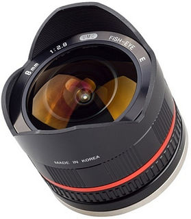 Samyang 8 mm f/2,8 UMC rybí oko II pro Sony E černý