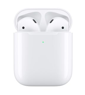 Apple sluchátka AirPods 2019 s bezdrátovým nabíjecím pouzdrem