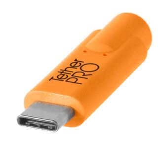 Tether Tools TetherPro Micro-B 3.0 (zahnutý konektor) na USB-C 4,6 m