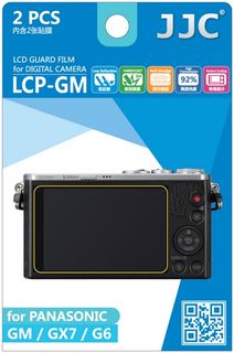 JJC ochranná folie LCD LCP-GM pro Panasonic Lumix DMC-GM1, DMC-GM5, DMC-GX7, DMC-G6