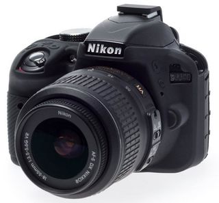 EasyCover silikonové pouzdro pro Nikon D3300, D3400 černé