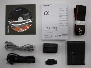Sony Alpha A550 tělo