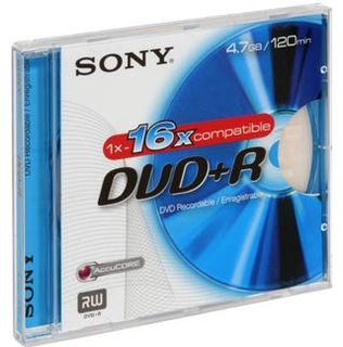 Sony DVD+R 4,7GB 1ks