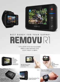 REMOVU R1+ dálkové Live-view ovládání pro GoPro HERO3, 3+, 4