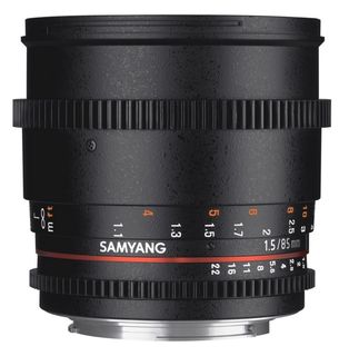 Samyang CINE 85 mm T/1,5 VDSLR II pro Nikon