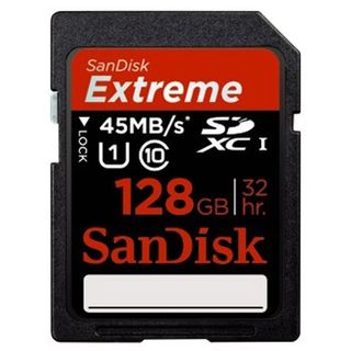 SanDisk SDXC 128GB EXTREME, 45MB / s, UHS-I