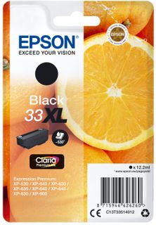 Epson náplň Claria 33XL T3351 černá