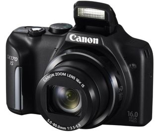 Canon PowerShot SX170 černý + 8GB karta + pouzdro 320 + čistící utěrka!