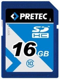 Pretec SDHC 16GB 233x, class 10