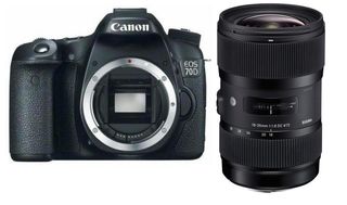 Canon EOS 70D + Sigma 18-35 mm f/1,8 DC HSM!