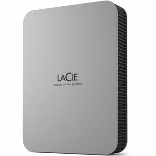 LaCie Mobile Drive USB-C 4TB stříbrný