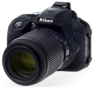 EasyCover silikonové pouzdro pro Nikon D5300 černé