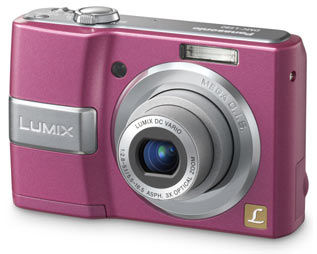 Panasonic Lumix DMC-LS80 růžový