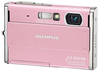 Olympus Mju 1050 SW růžový