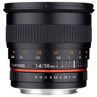 Samyang 50 mm f/1,4 pro Nikon