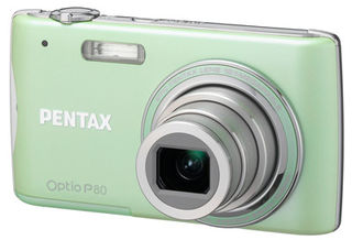 Pentax Optio P80 zelený