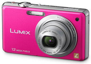 Panasonic Lumix DMC-FS10 růžový