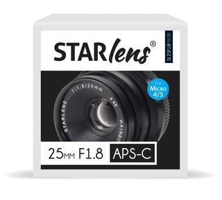 StarLens objektiv 25 mm F1,8 micro 4/3
