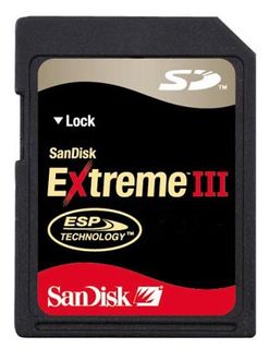 SanDisk 1 GB SD EXTREME III