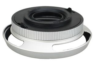 JJC automatická krytka objektivu pro Olympus 14-42mm EZ a Panasonic 12-32mm