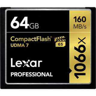 Lexar CF 64GB 1066x Professional UDMA7 160 MB/s (VPG-65)