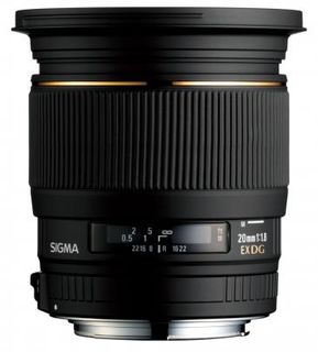 Sigma 20mm f/1,8 EX DG ASPHERICAL RF pro Canon
