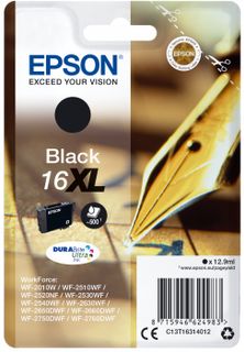 Epson Singlepack T16314012 Black 16XL DURABrite - černá