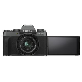 Fujifilm X-T200 Vlogger kit - tmavě stříbrný