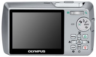 Olympus Mju 740 stříbrný