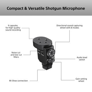 Sony mikrofon ECM-M1 typu shotgun