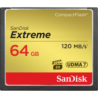 SanDisk CF 64GB Extreme 120MB/s UDMA7
