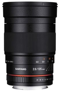 Samyang 135 mm f/2 ED UMC pro Canon