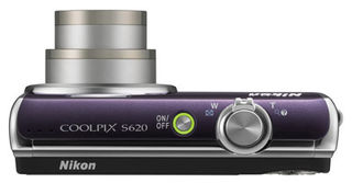 Nikon CoolPix S620 fialový