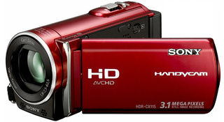 Sony HDR-CX115 červená + 16GB karta zdarma!