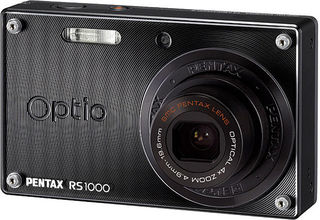 Pentax Optio RS1000 černý + 4GB karta + kožené pouzdro zdarma!