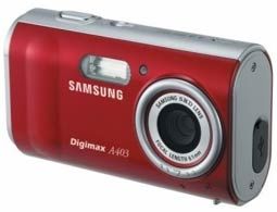 Samsung Digimax A403 červený
