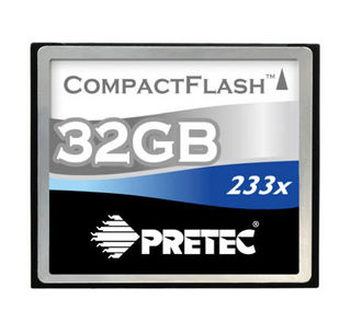 Pretec CF 32GB 233x