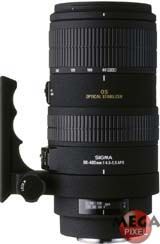 Sigma 80-400 mm F 4,5-5,6 OS DG APO EX pro Canon