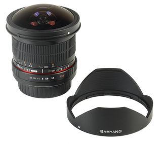 Samyang 8 mm f/3,5 CSII pro Nikon AE