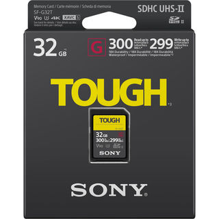 Sony SDHC Tough SF-G 32GB V90 U3 UHS-II
