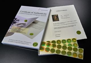 Hahnemühle Certificate of Authenticity A4 / 25 listů