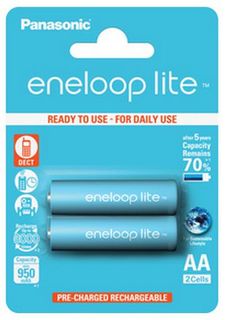 Panasonic Eneloop Lite AA baterie 950 mAh 2 ks
