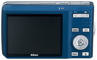 Nikon CoolPix S550 modrý